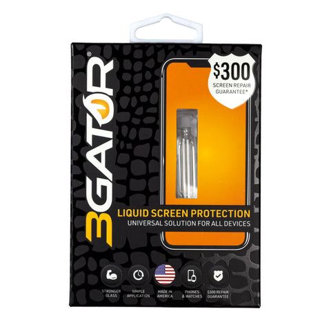 3GATOR Liquid Glass Screen Protector | $300 Screen Repair Guarantee